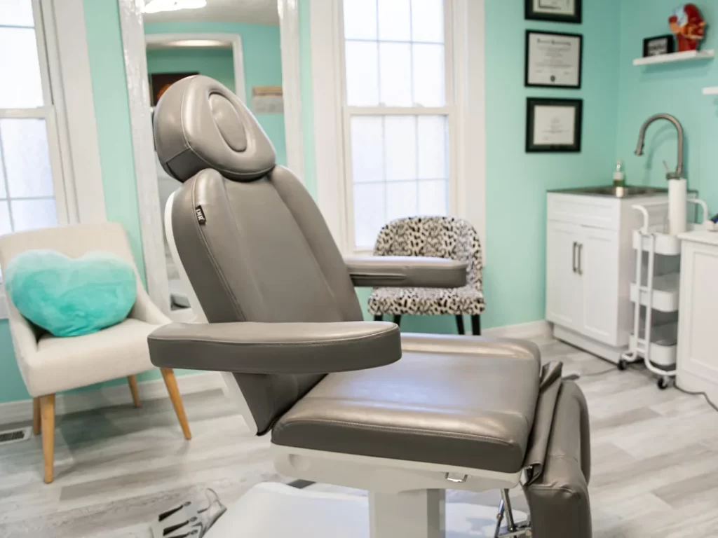 Facial balancing consultation at Mia Bella Aesthetics in Middletown, DE